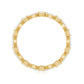 Oval and Marquise Cut Moissanite Stackable Eternity Ring