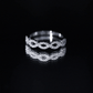 Certified Diamond Infinity Eternity Band