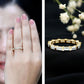 Certified Baguette Cut Moissanite East West Eternity Ring