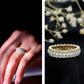 Certified Round Cut Moissanite Eternity Ring For Wedding