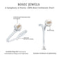 Natural 2 Carat Freshwater Pearl Wrap Ring with Diamond