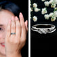 Certified Diamond Three Stone Band Ring for Men
