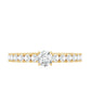 Natural Diamond Promise Ring for Engagement