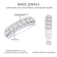 Certified Moissanite Wedding Anniversary Band Ring for Women