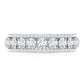 Certified Moissanite Wedding Anniversary Band Ring for Women