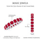 Bar Set Lab Created Ruby Full Eternity Ring