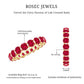 Bar Set Lab Created Ruby Full Eternity Ring