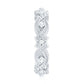 Vintage Inspired Moissanite Beaded Wedding Band