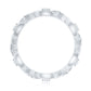 Vintage Inspired Moissanite Beaded Wedding Band
