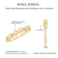 Real Diamond Half Eternity Infinity Ring
