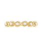 Real Diamond Half Eternity Infinity Ring