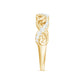Certified Diamond Infinity Band Ring