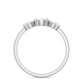 Nature Inspired Diamond Leaf Promise Ring for Women