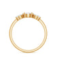 Nature Inspired Diamond Leaf Promise Ring for Women