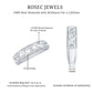 Vintage Looking Diamond Band Ring for Women