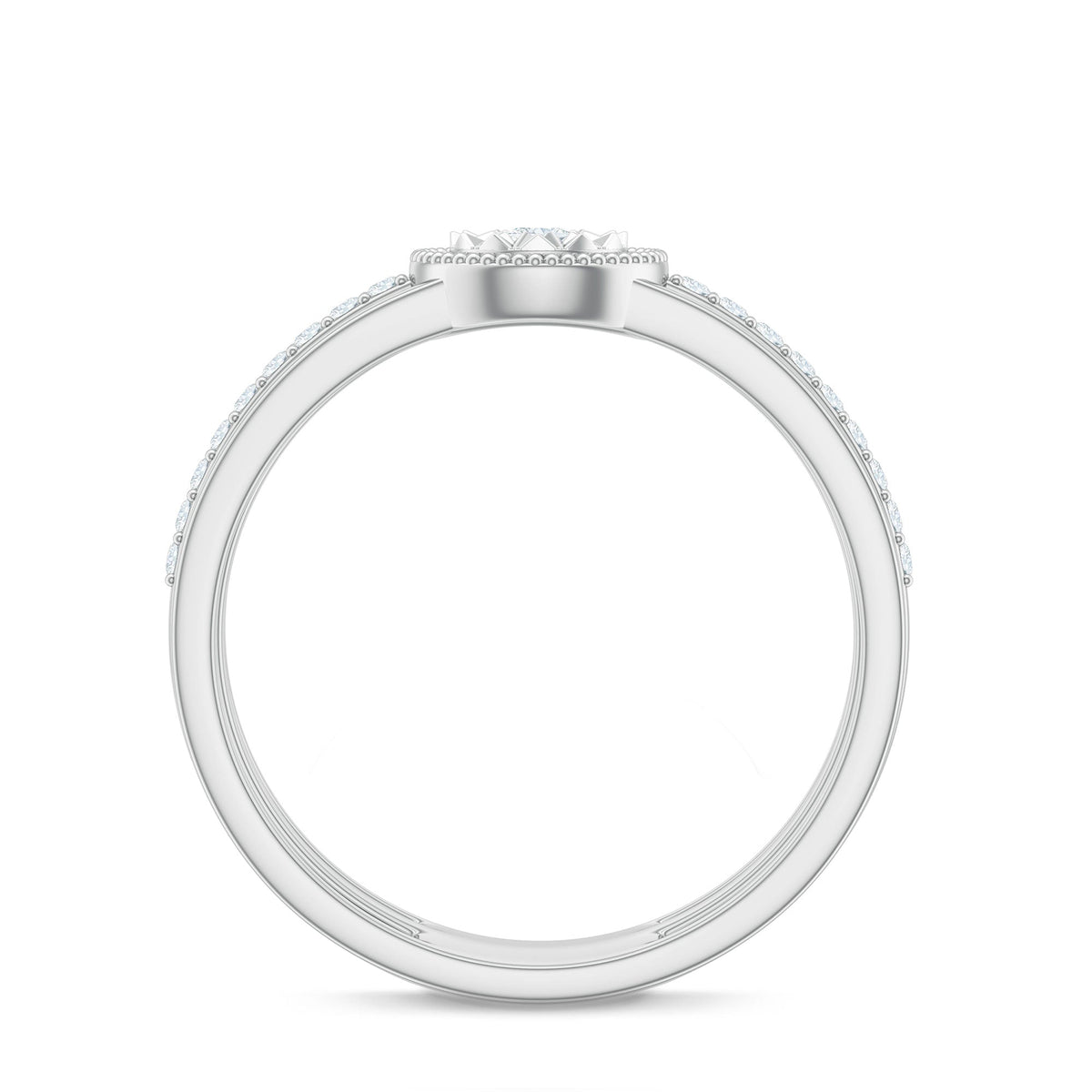Certified Natural Diamond Engagement Ring for Women