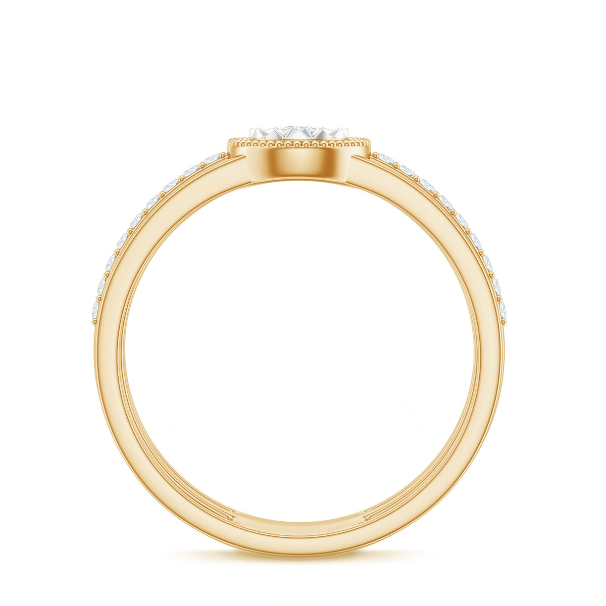 Certified Natural Diamond Engagement Ring for Women