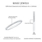 Certified Diamond Half Eternity Ring in Pave Setting
