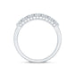 Certified Diamond Cluster Anniversary Ring