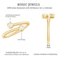 Natural Diamond 2 Stone Promise Ring in Wrap Style