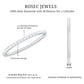 Anillo Apilable Minimalista de Diamantes para Mujer