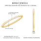 Anillo Apilable Minimalista de Diamantes para Mujer