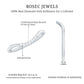 Natural Diamond Curved Enhancer Ring for Women