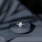 Diamond Pear Shaped Engagement Ring
