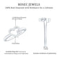 Certified Diamond Open Heart Promise Ring