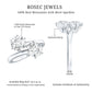 7 MM Round Certified Moissanite Toi et Moi Engagement Ring
