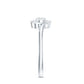 Certified Real Diamond Promise Ring with Bypass Shank
