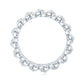 Certified Moissanite Eternity Wedding Band for Women