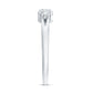 Certified Moissanite 3 Stone Proposal Ring For Her