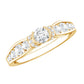 Anillo de compromiso de moissanita estilo vintage para mujer