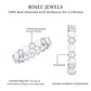 Certified Diamond Geometric Band Ring