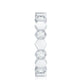 Certified Diamond Geometric Band Ring