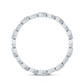 Certified Diamond Geometric Band Ring