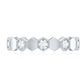 Certified Diamond Geometric Band Ring