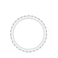 Certified Natural Garnet Eternity Ring in Channel Setting