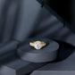 2 Carat Moissanite Round Cut Engagement Ring With Side Stones
