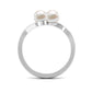 Toi Et Moi Freshwater Pearl Ring