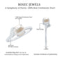 Cultured 3 Carat Freshwater Pearl Solitaire Engagement Ring with Diamond
