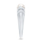 2.2 Carat Freshwater Pearl Diamond Engagement Ring for Women