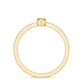 Anillo de promesa de peridoto marquesa de 0,7 quilates genuino con diamante