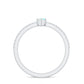 Certified Real Marquise Ethiopian Opal Promise Ring with Diamond