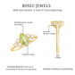Natural 0.7 Carat Marquise Shape Peridot Engagement Ring with Diamond