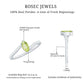 Real 0.7 Carat Peridot Marquise Promise Ring with Diamond Bypass Shank