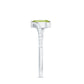 Real 0.7 Carat Peridot Marquise Promise Ring with Diamond Bypass Shank
