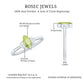 Natural 0.7 Carat Marquise Peridot Promise Ring with Diamond