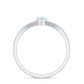 Natural Opal Marquise Engagement Ring with Diamond Split Shank